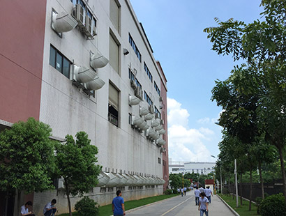 精密五金電子廠環(huán)?？照{(diào)長盈精密案例